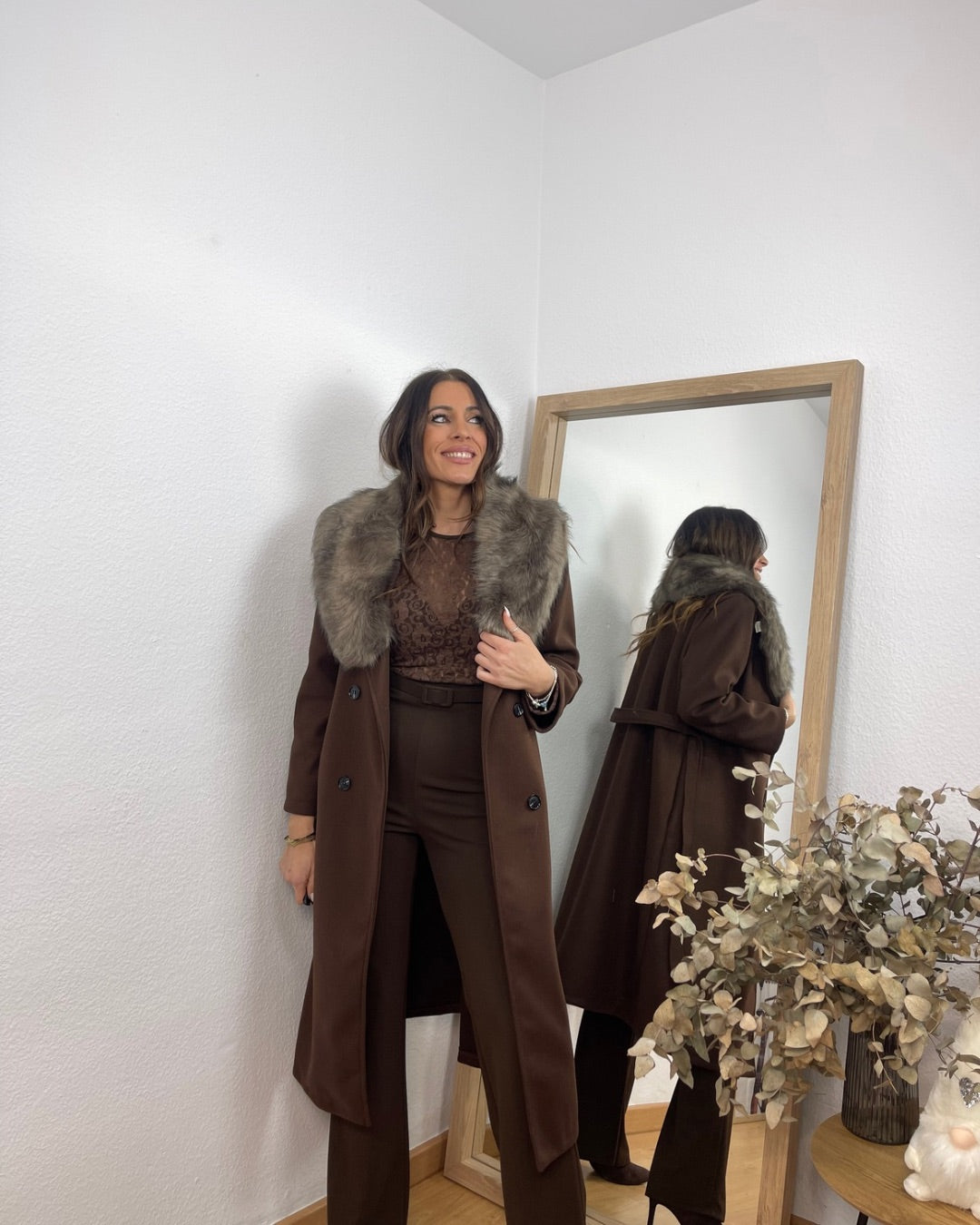 Abrigo Savana Marrón