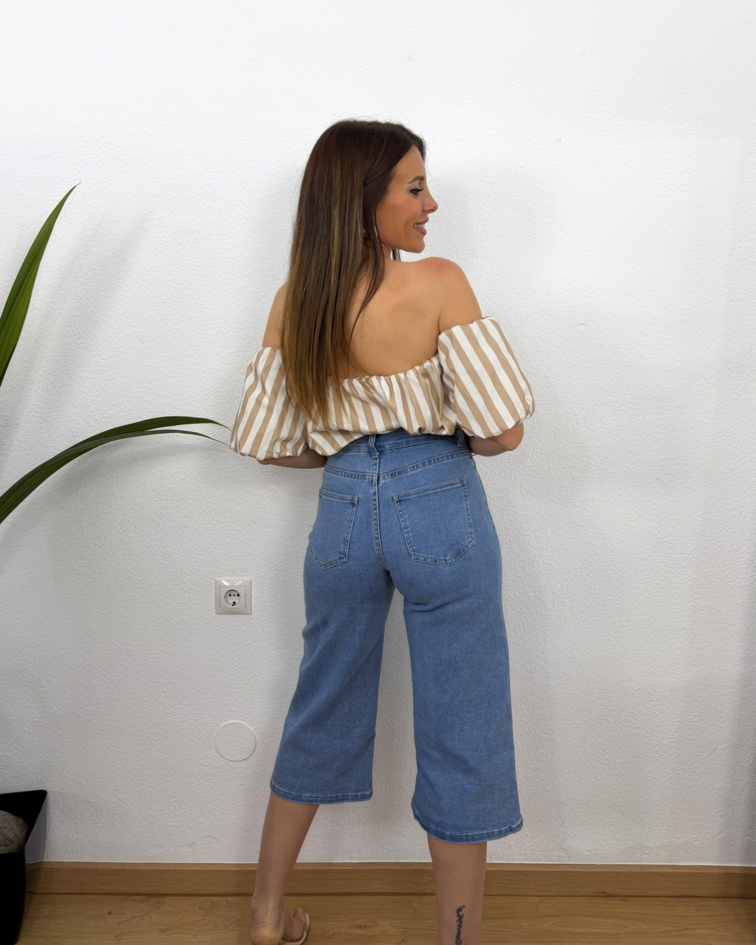 Blusa Globo Beige
