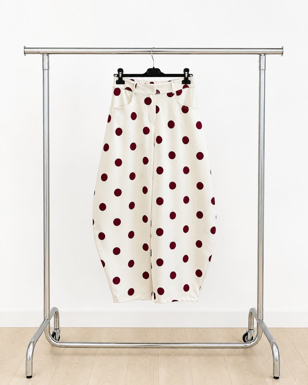 Pantalón Lunar Burdeos