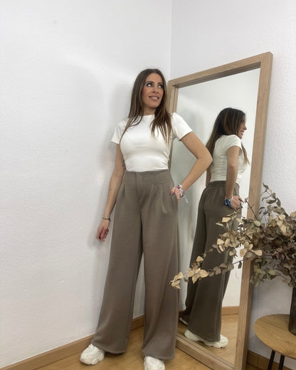 Pantalón Manuela Taupe