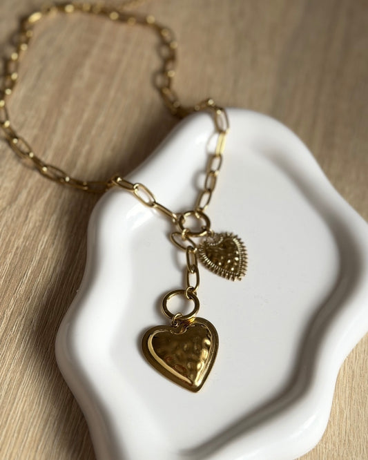 Collar Corazones