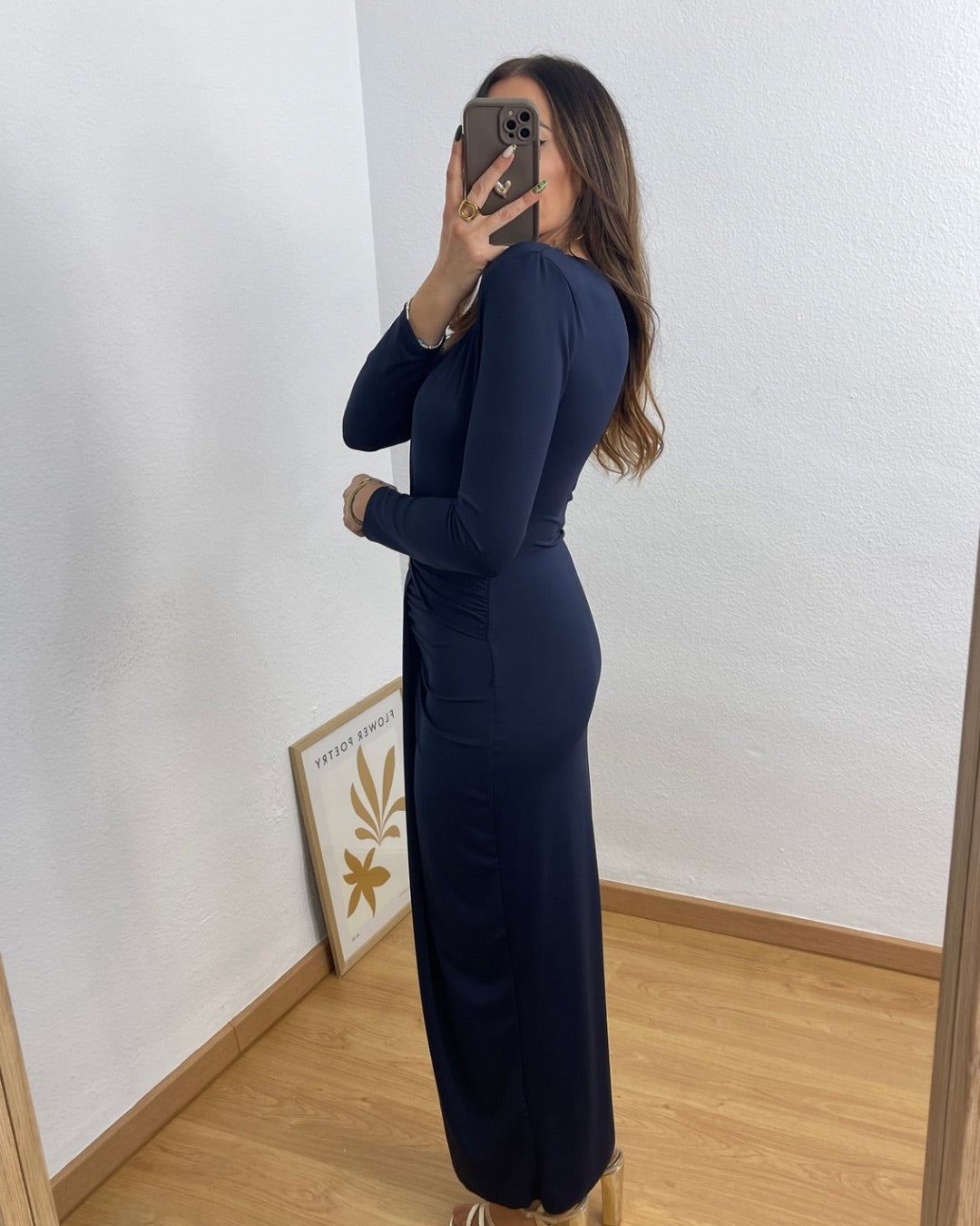 Vestido Evelyn Azul Marino