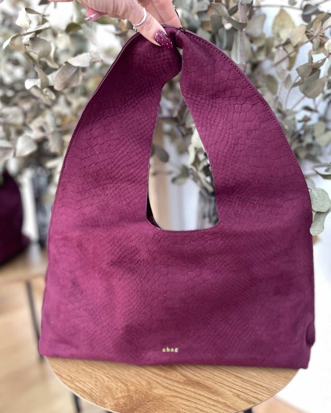 Bolso Coco Burdeos