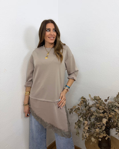 Camiseta Encaje