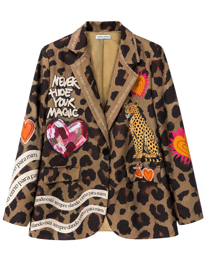 Blazer Leopardo - PREVENTA