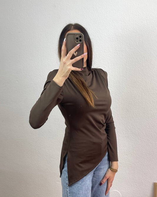 Camiseta Vainilla Marrón