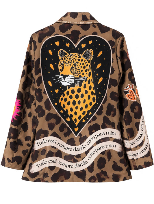 Blazer Leopardo - PREVENTA