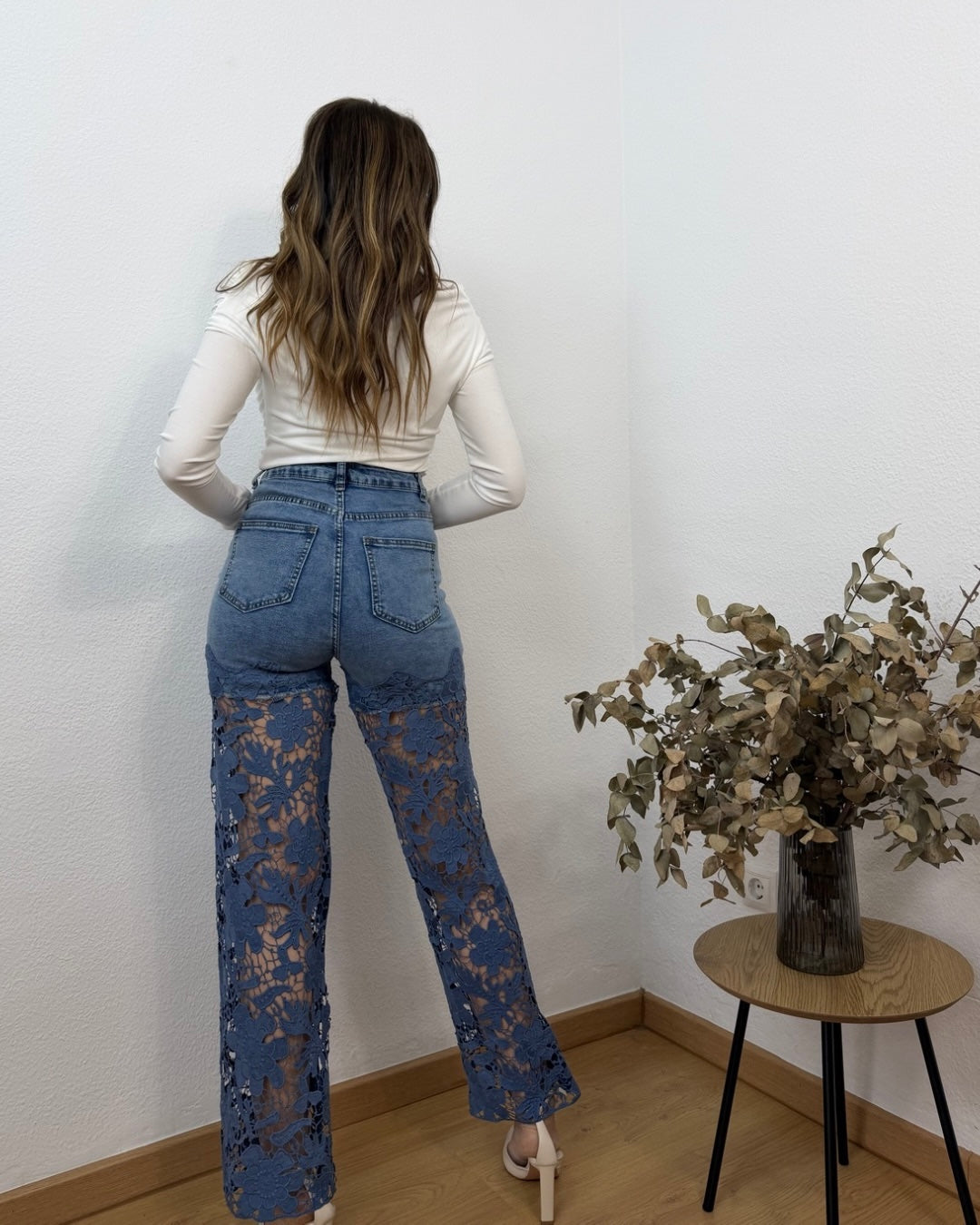 Jeans Encaje
