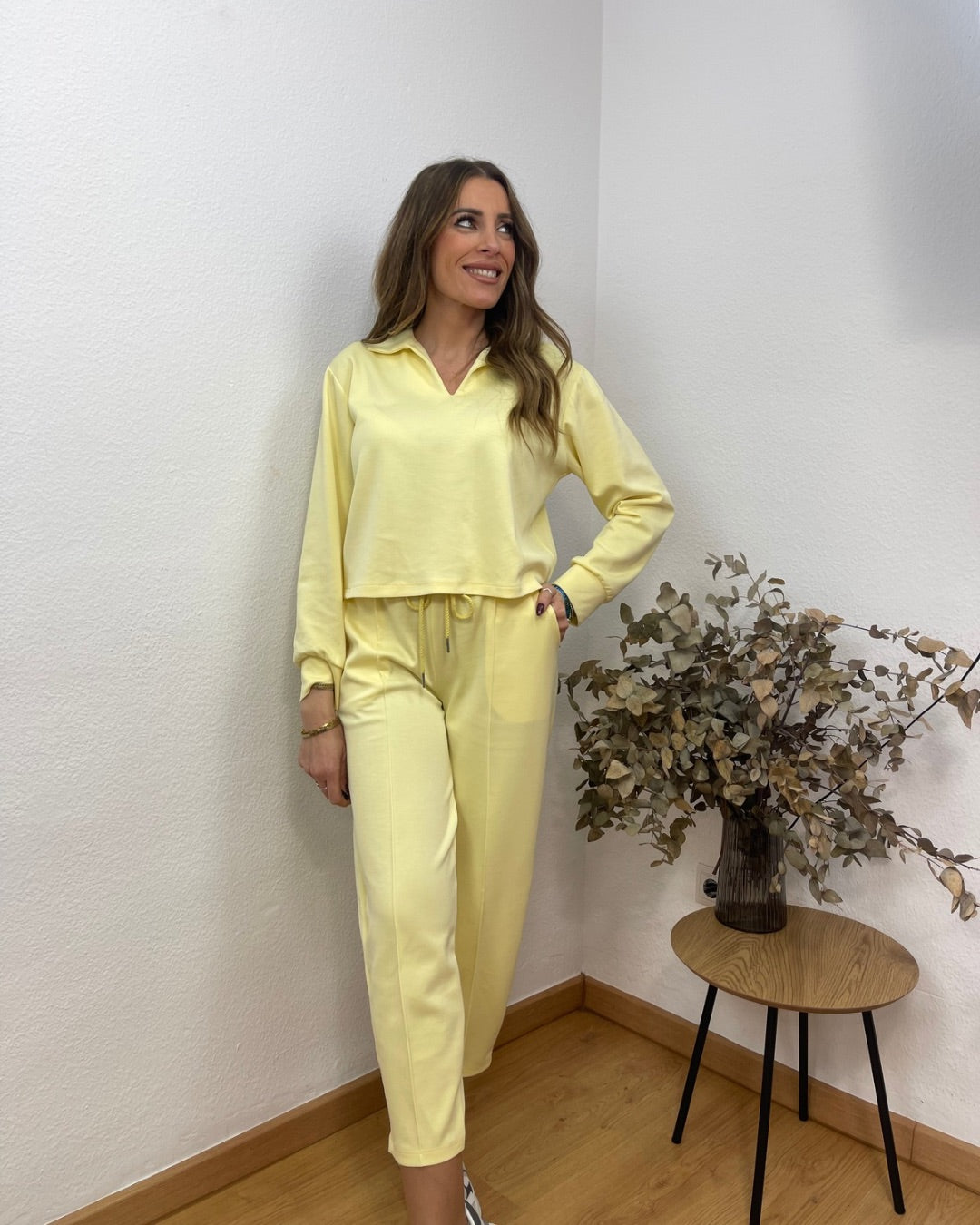 Conjunto Ainhoa Amarillo