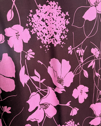 Vestido Floral Velvet