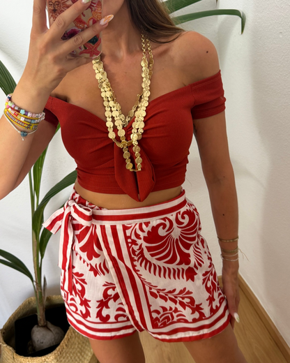 Falda Pantalón Étnica