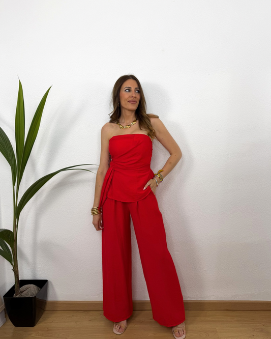 Conjunto Lady Rojo