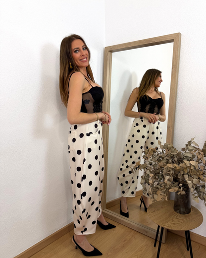 Pantalón Lunar Negro