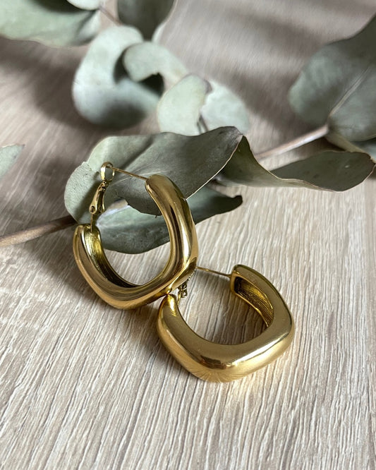 Pendientes Rafaella Dorado