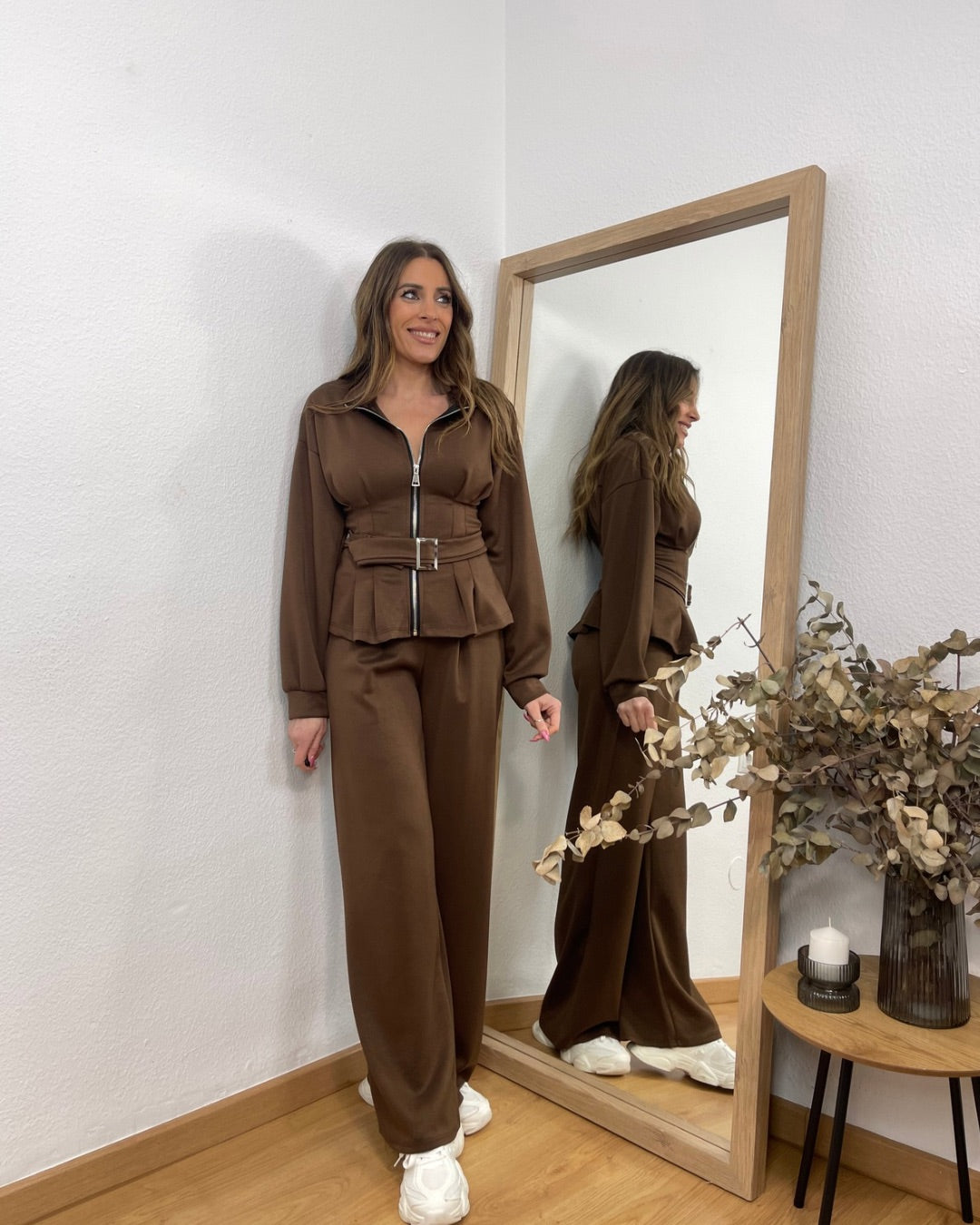 Conjunto Sonia Marrón