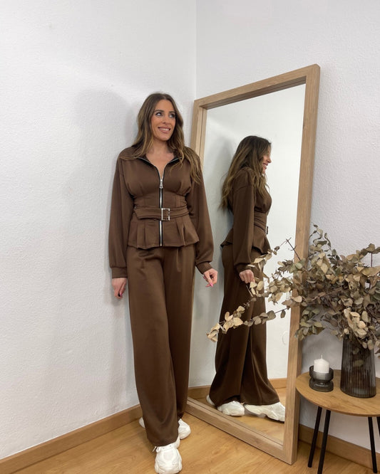 Conjunto Sonia Marrón