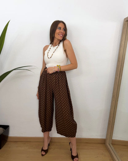 Pantalón Leonor Marrón
