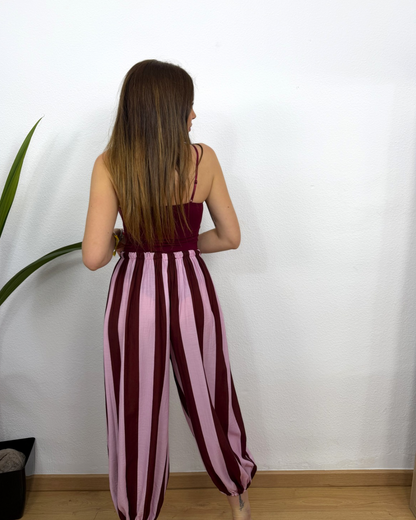 Pantalón Yasmín Burdeos