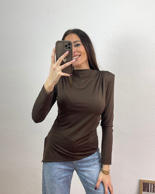 Camiseta Vainilla Marrón