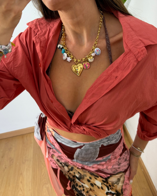 Camisa Amara Rosa